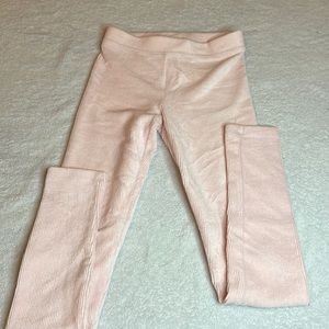 Crewcuts pink Corduroy leggings size 8